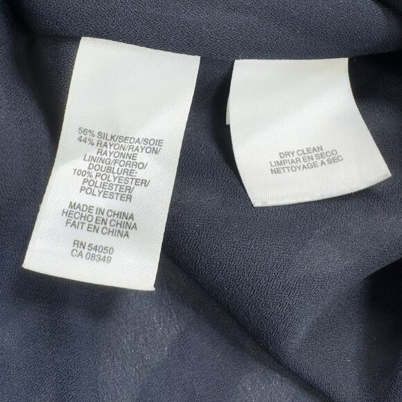 Sheer Chiffon Silk Animal Print Top 10 Sleeveless Office Neutral Mob Wife JNY - Picture 11 of 14